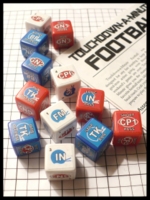 Dice : Dice - Game Dice - Touchdown a Minute Football by Fast Forward Entertainment 2003 - Ebay May 2011